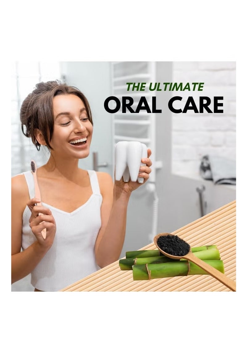 High-quality bristle toothbrush - without toothpaste - Image 2