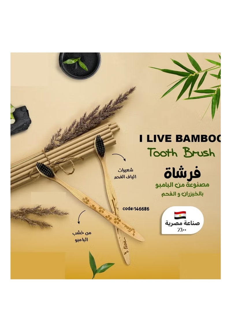 High-quality bristle toothbrush - without toothpaste - Image 3