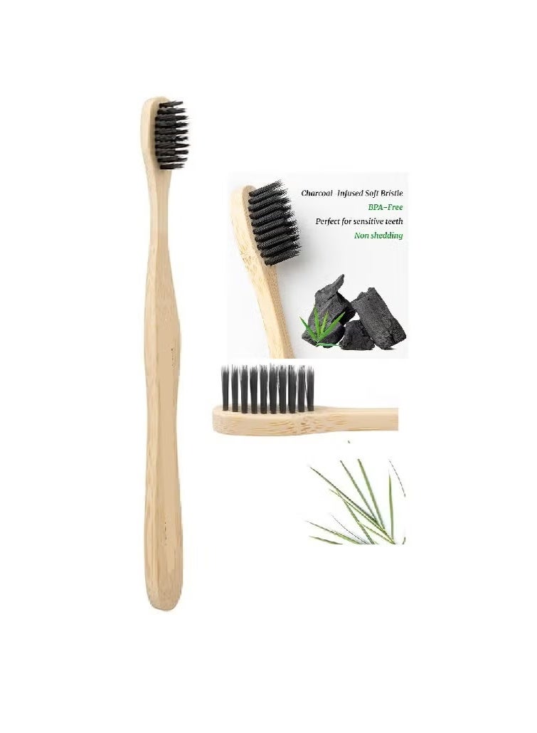 High-quality bristle toothbrush - without toothpaste - Image 5