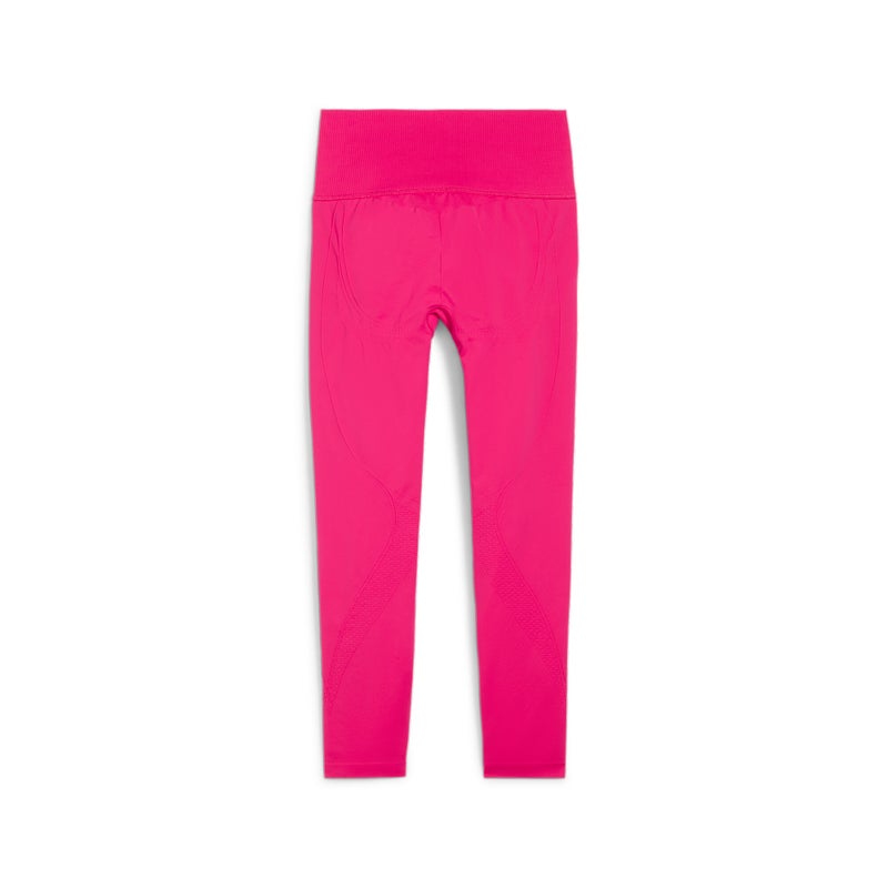 PUMA SHAPELUXE Womens Pink Seamless Tights - Image 2