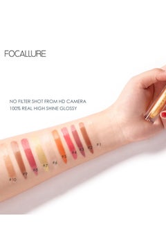 FOCALLURE High Shine Lip Glow Rhodonite FA-153 -15  - Image 4