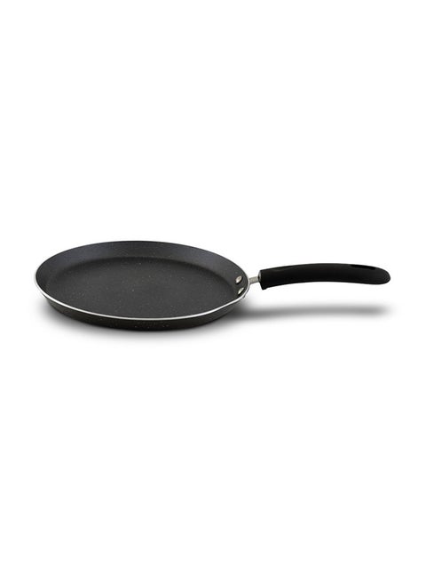 Tawa Pan Aluminium with Glass Lid, 28 CM- High-Grade Granite Ivory Coating, Non-Stick & PFOA Free, Eco-Friendly Cookware, Heat Proof Bakelite Handle, Multiple Cooktop Compatible, Dishwasher Safe - ATP28GE