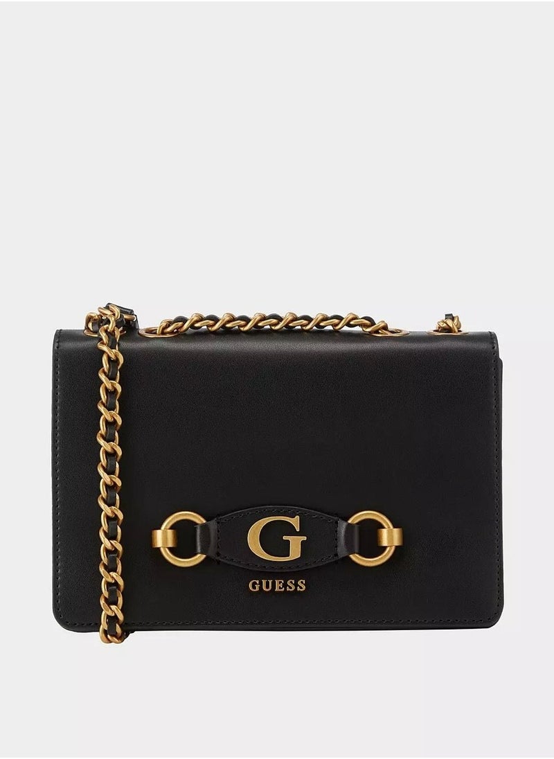 GUESS - Lzzy Flap Convertible Crossbody Bag - Image 1
