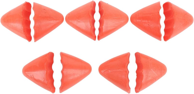 Premium PU Foam Shoe Size Filler Inserts For Big Shoes Color Orange - Image 1