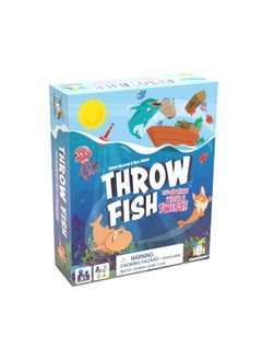 Gamewright Gamewright - Throw Fish - It's Go Fish with a Twist! Age 5+, 2-4 Players  - Image 1