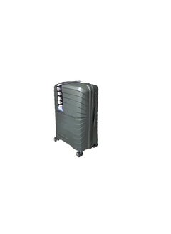 SWISSCASE SWISSCASE Hardshell Spinner Luggage, 28 inches, Waterproof, Lightweight, Dark Grey  - Image 1