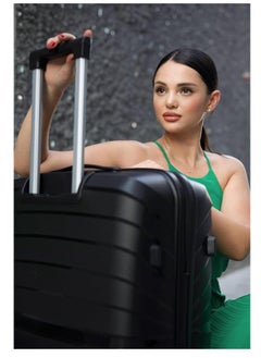 SWISSCASE SWISSCASE Hardshell Spinner Luggage, 28 inches, Waterproof, Lightweight, Dark Grey  - Image 3