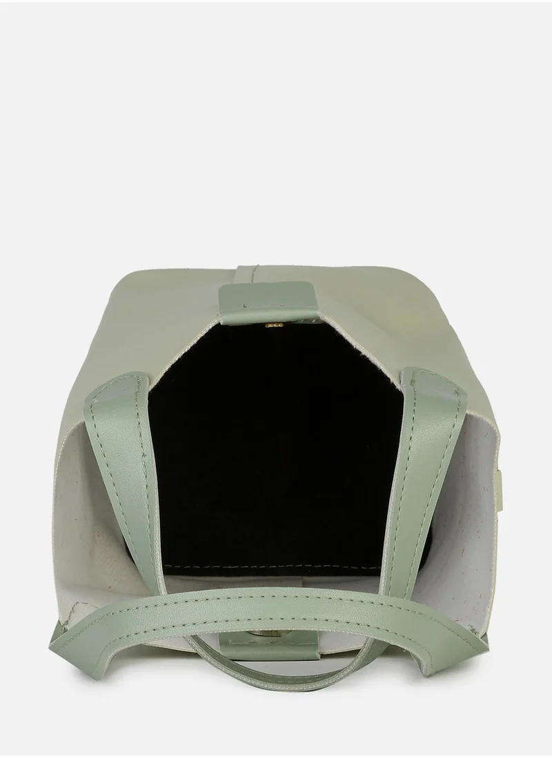 Haute Sauce Caroline Mint Green Tote Bag