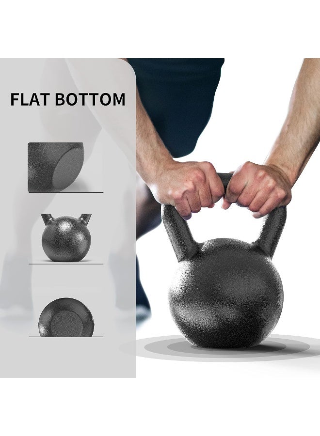 PROIRON Cast Iron kettlebell Weight for Home Gym Fitness & Weight Training (4kg-24kg) (1 x 16KG) - Image 4