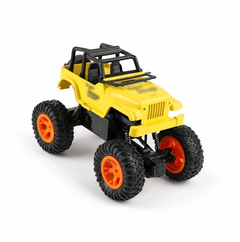 O2. 1:20 Scale Remote Control Off-Road Climbing Car with Rubber Tires and Shock Absorption Suspension – R/C Forward and Backward All-Terrain Vehicle Toy for Kids Age 3+ - Image 2