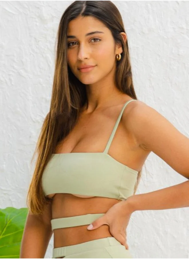 نوماد Cut Away Supportive Bikini Top