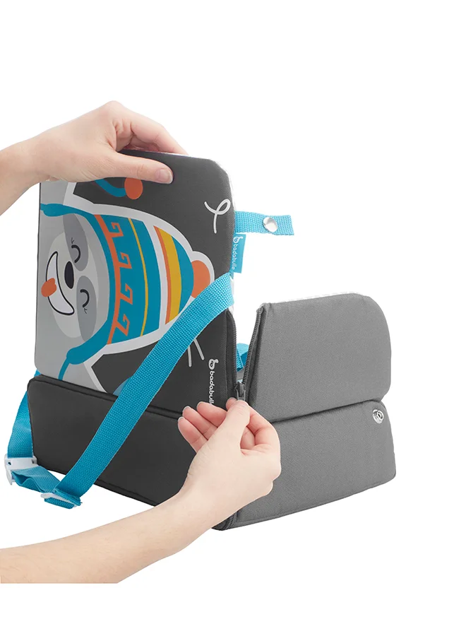 Badabulle Travel Booster Seat, Yummy 6-36M Extremely Compact, Raises By 10Cms