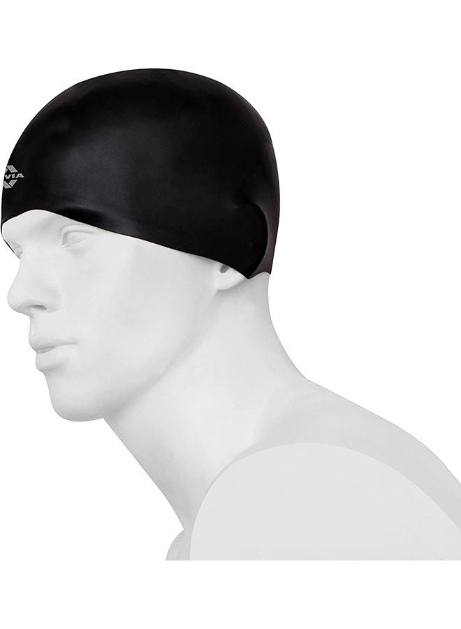 Nivia Classic Swimming Cap | Free Size - Elastic | Material - Silicone | Swimming Cap Long Hair | Pool Cap | Waterproof Swim Cap | Swim Hat | Unisex - Image 4