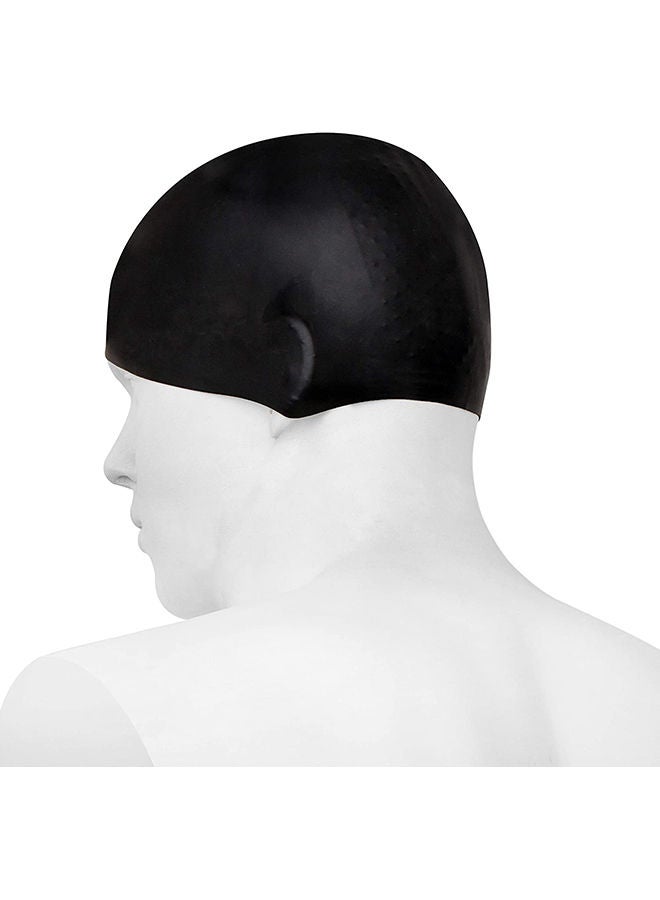 Nivia Classic Swimming Cap | Free Size - Elastic | Material - Silicone | Swimming Cap Long Hair | Pool Cap | Waterproof Swim Cap | Swim Hat | Unisex - Image 2
