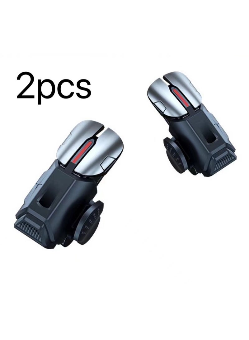 2 قطعة وحدة تحكم للهاتف المحمول مقبض اللعبة مشغلات لعبة قوية مشغلات لعبة احترافية