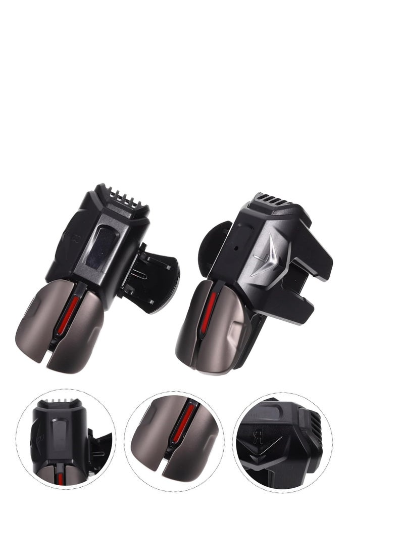 2 قطعة وحدة تحكم للهاتف المحمول مقبض اللعبة مشغلات لعبة قوية مشغلات لعبة احترافية