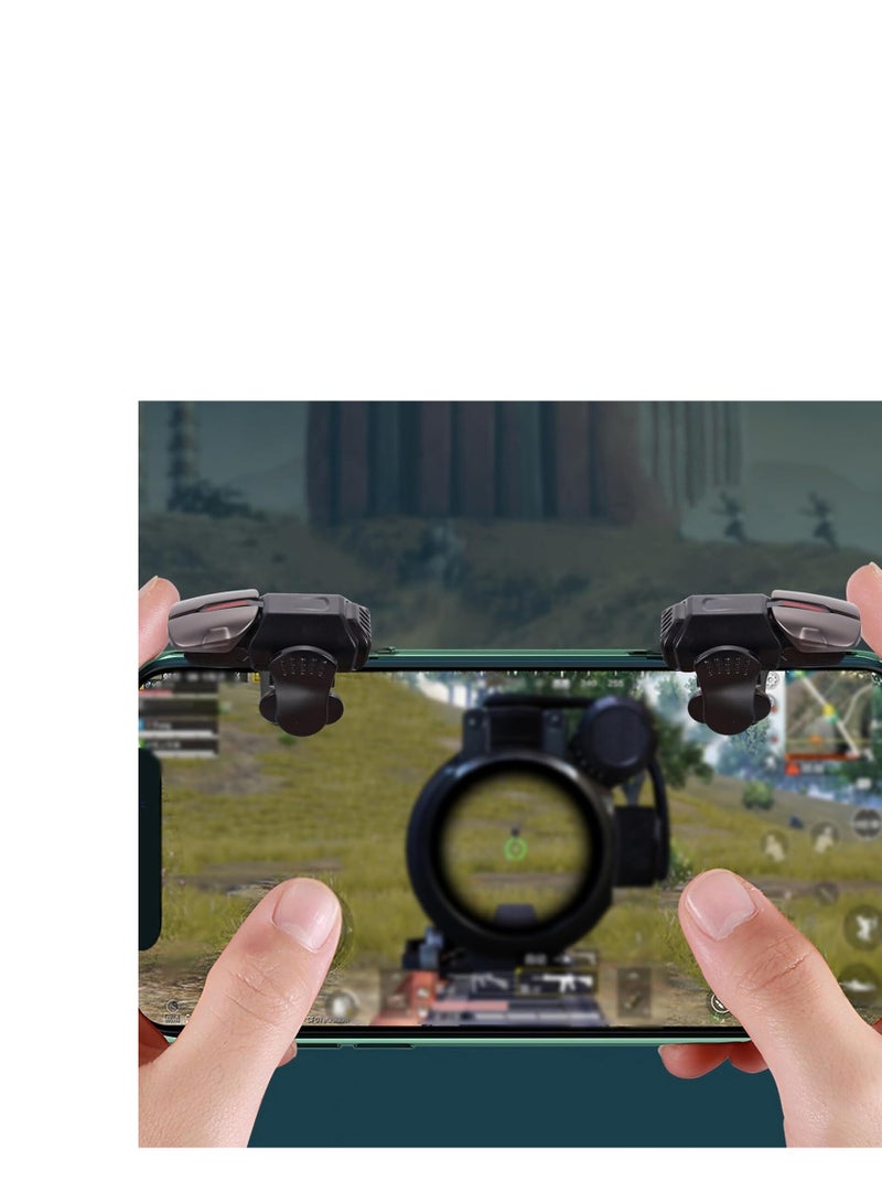 2 قطعة وحدة تحكم للهاتف المحمول مقبض اللعبة مشغلات لعبة قوية مشغلات لعبة احترافية