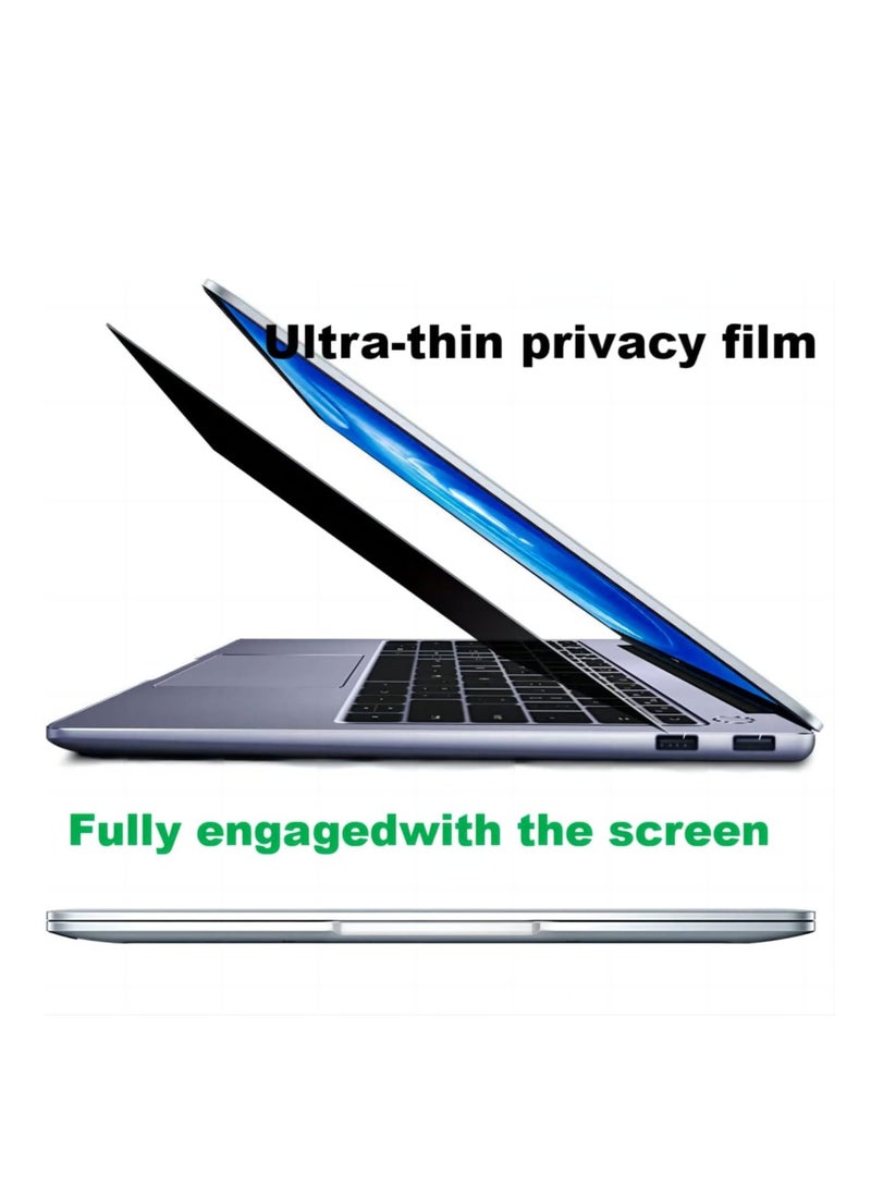 Laptop Privacy Screen 15.6 Inch 16:9 Aspect Ratio, Laptop Screen Privacy Shield Compatible With Lenovo Hp Dell Acer Asus Thinkpad Envy Xps, Removable Anti Glare Blue Light Computer Filter Protector  - Image 3