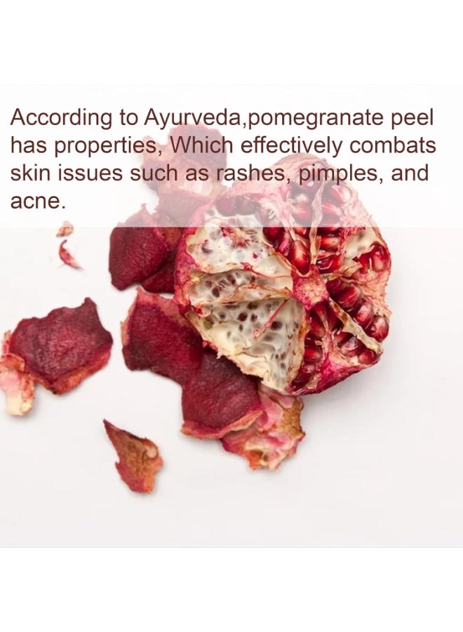 minature Pomegranate Peel Powder (Punica Granatum)  For Skin And Hair Mask| For Men And Women |100g(4Oz) - Image 2