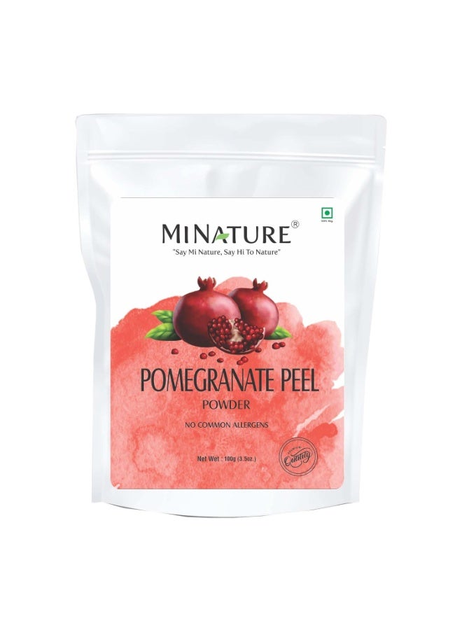 minature Pomegranate Peel Powder (Punica Granatum)  For Skin And Hair Mask| For Men And Women |100g(4Oz) - Image 3