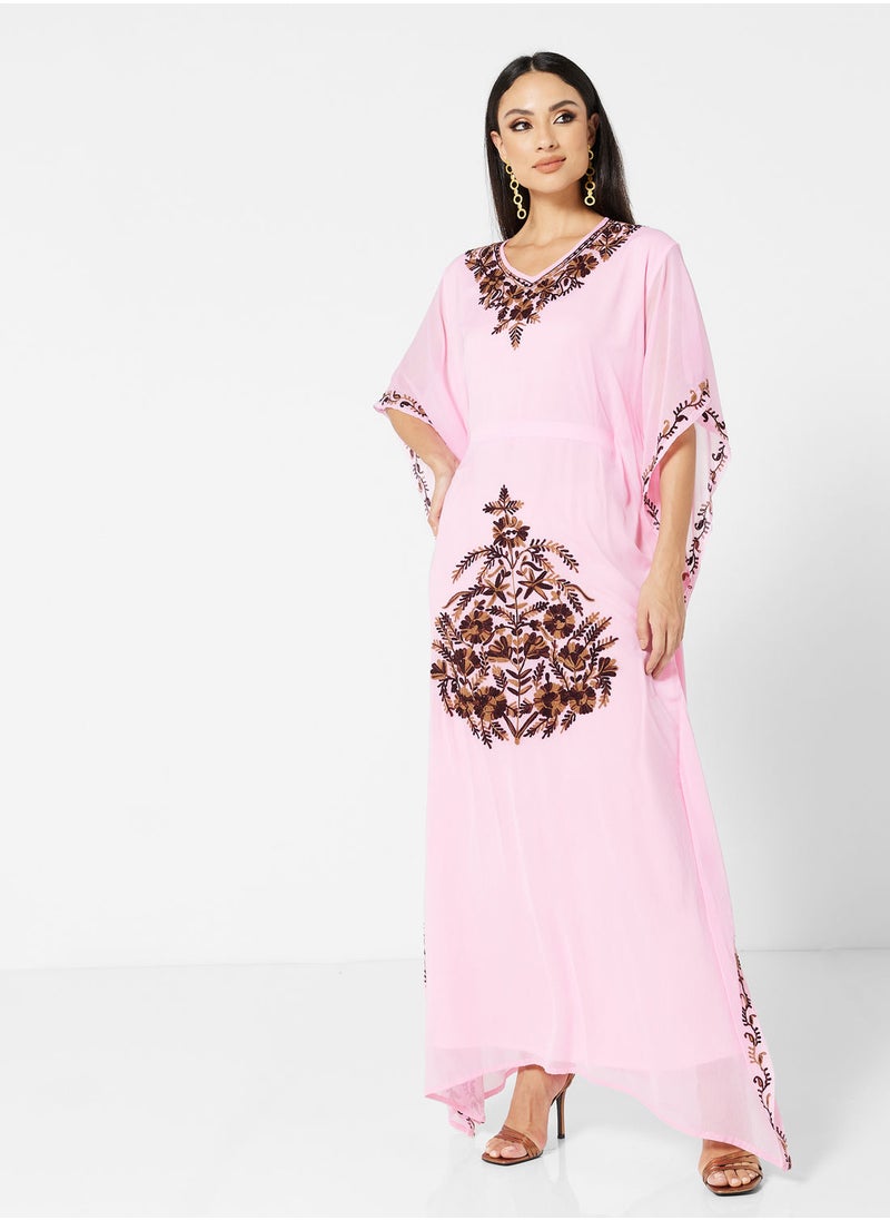 ARABIAN CLOSET EMBROIDERED KAFTAN  - Image 1