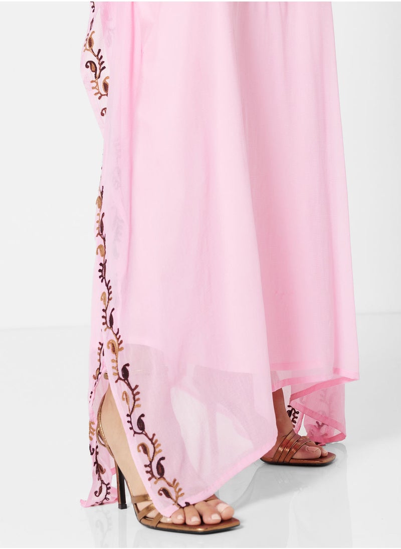 ARABIAN CLOSET EMBROIDERED KAFTAN  - Image 4