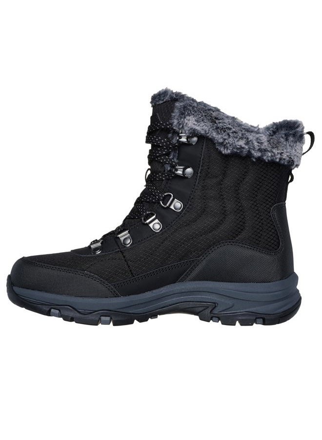 SKECHERS حذاء كاحل نسائي تريغو-ستورمي، أسود/أسود، 36 EU - Image 2