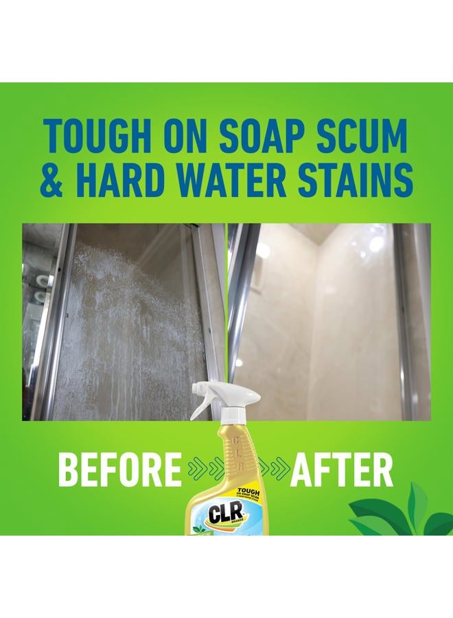 CLR Brilliant Bath Foaming Bathroom Cleaner Spray - Dissolves Calcium, Lime, and Soap Scum - Fresh Scent, 26 Ounce Bottle (Pack of 4) - Image 5