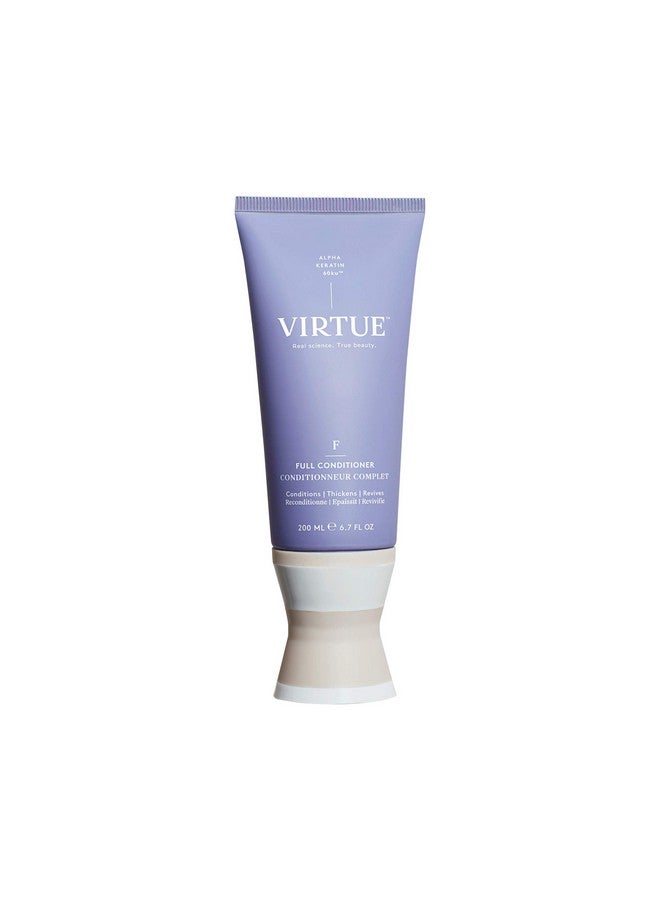 VIRTUE Full Conditioner 6.7 Fl Oz ; Alpha Keratin Thickens Volumizes Hair ; Sulfate Free Paraben Free Color Safe Vegan - Image 1