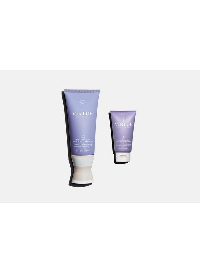 VIRTUE Full Conditioner 6.7 Fl Oz ; Alpha Keratin Thickens Volumizes Hair ; Sulfate Free Paraben Free Color Safe Vegan - Image 3