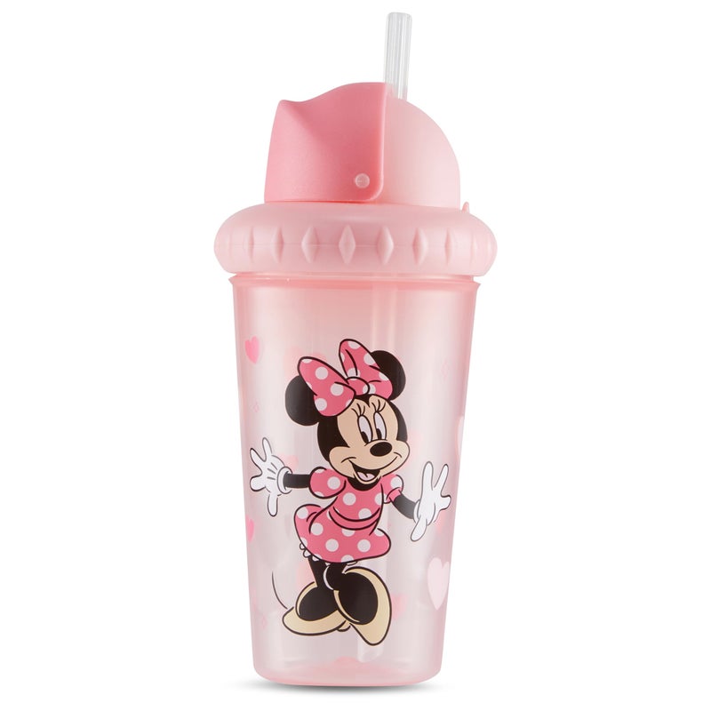 Disney Toddler Sippy Cups for Boys and Girls | 10 Ounce Sippy Cup Pack of Two with Straw and Lid | Durable Leak Proof Travel Water Bottle for Toddlers - Image 2
