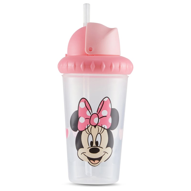 Disney Toddler Sippy Cups for Boys and Girls | 10 Ounce Sippy Cup Pack of Two with Straw and Lid | Durable Leak Proof Travel Water Bottle for Toddlers - Image 4