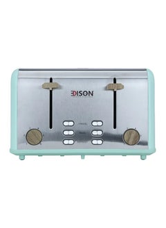 EDISON Electric Toaster Light Green Wooden 1600 Watts 4 Slices  - Image 2