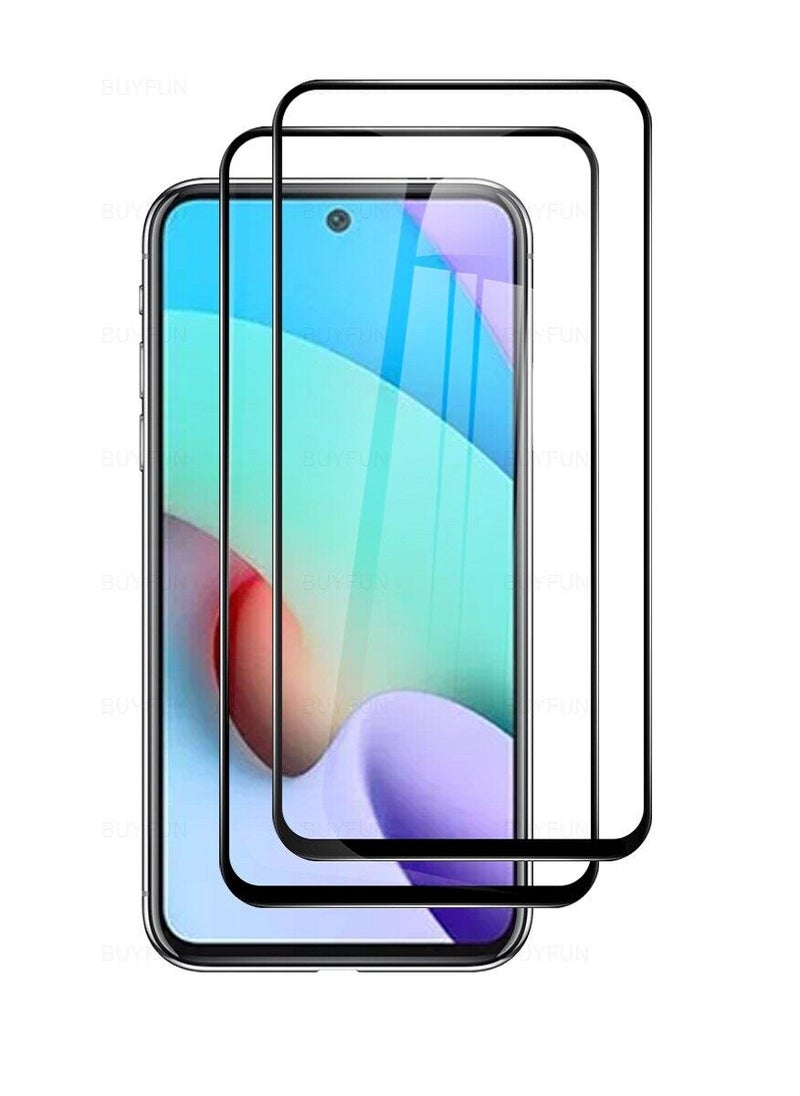 Super 2 Pieces Tempered Glass Screen Protector 5D Designed For Xiaomi Redmi Note 11 4G Full Glue Edge to Edge Full Screen Coverage And Bubble Free - Image 1