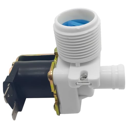 NGe 1 Pcs Universal Accessories for Automatic Pulsator Washing Machines, Washing Machine Water Inlet Valve Solenoid Valve Water Inlet Valve,Fit for Various Water Appliances(White) - Image 1