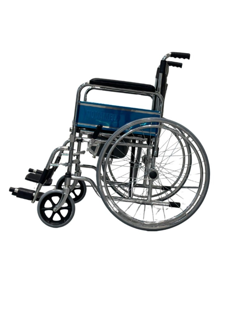 NOVAMED Commode Wheelchair With U Heavy Duty (681U-51) - Image 3