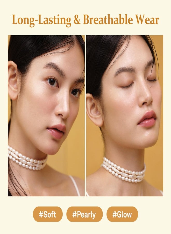 هينس كريم أساس هينس سكند سكين جلو كوشن - 12 غرام | كريم أساس للبشرة، ندي، متوهج، يدوم طويلاً، أنيق، جمال نظيف، خفيف الوزن، مظهر طبيعي، منعش، مرطب، قوام مناسب للبشرة (بورسلين، 17) - Image 4