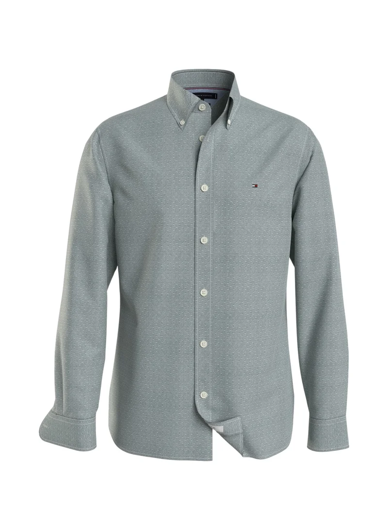 TOMMY HILFIGER Oxford Dobby Regular Fit Shirt