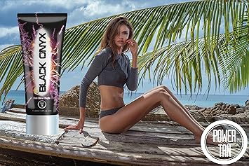 Power Tan Black Onyx Tanning Sunbed Lotion Cream Accelerator 250ml Tube - Image 3