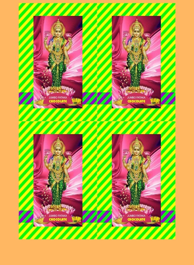 Cake Decor Jumbo Fataka Bomb Diwali Sticker (A4 Size Sheet)