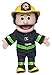Silly Puppets 14 Fireman Peach Male Hand Puppet - Image 4