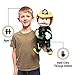 Silly Puppets 14 Fireman Peach Male Hand Puppet - Image 2