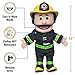 Silly Puppets 14 Fireman Peach Male Hand Puppet - Image 3