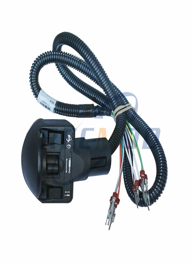 Recmod Right Auxiliary Four Switch Handle 6680418 for Bobcat 751 763 863 S130 S150 S160 S175 S205 S220 S250 S300 S330 S450 S550 T140 T180 T200 T250 T300 T770 (Left Auxiliary Four Gears Switch Handle) - Image 3