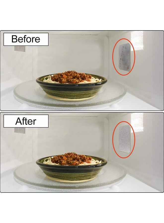 Wffo 8-Pack Microwave Oven Parts Mica Slice - Universal Waveguide Cover Sheets for Efficient Heat Insulation ,for Home Kitchen Restaurant Office Thick Heat Insulation Accessories, Cut to Size, 13*13cm - Image 4