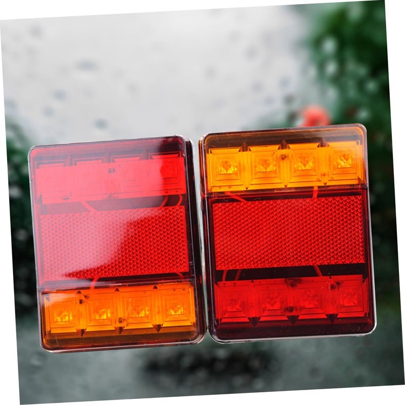 12v Trailer Tail Lights Led Red Yellow Waterproof for Trucks RVs Boats Campers - Image 5
