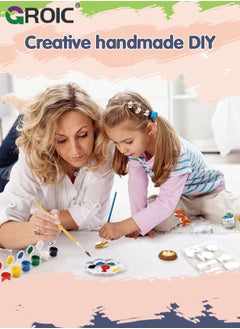 GROIC Crafts and Arts Set, DIY Animal Painting Kit Plaster Craft for Child, STEAM Creative Activity Toys, Art Diy Refrigerator Sticker, Complete Kids  - Image 3