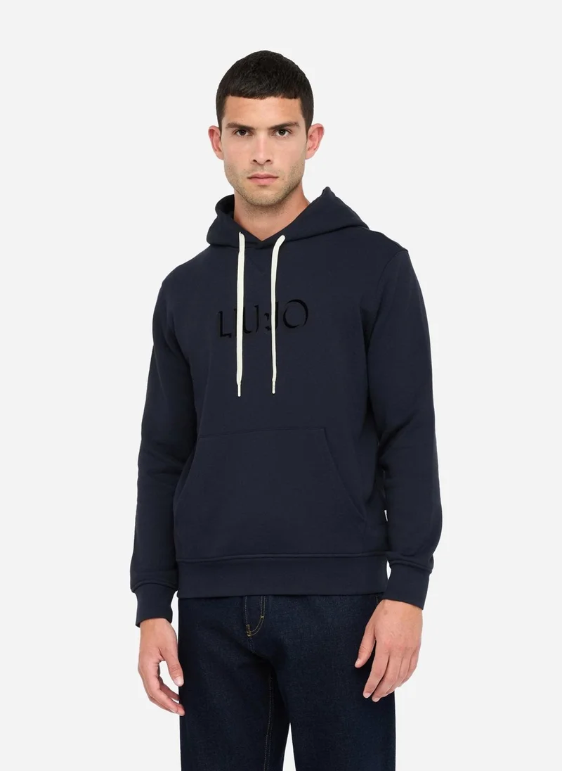 Liu Jo Hooded Sweatshirt with Logo