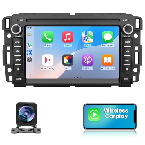 AWESAFE Android 13 Car Radio Stereo for Chevy Silverado Tahoe GMC Sierra Yukon 2007-2013, 7 Inch Touch Screen Silverado 1500 Radio with CarPlay Android Auto Bluetooth GPS Navigation - Image 1