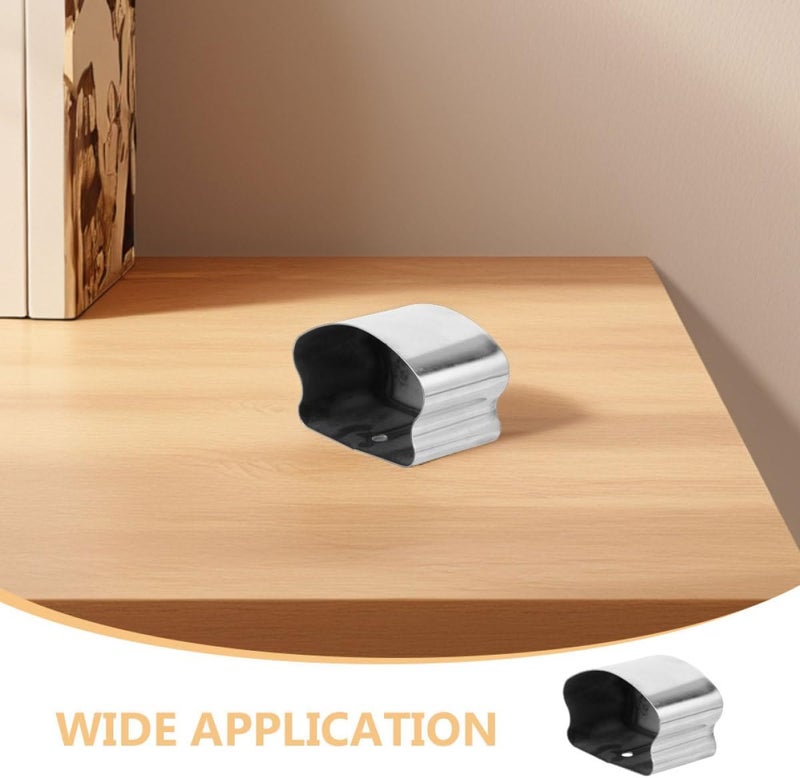 Luxshiny Handrail End Caps for Staircase High-Polymer PVC Handrail End Covers Tight-Sealing for Indoor and Outdoor Ladder Railings 2pcs Set - Image 3